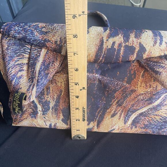 Ahcahcum Happy Clothing Tote Bag Womens Cat Face 3D Ears Turnlock Top Handle - Picture 9 of 12